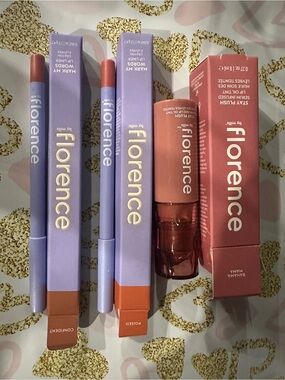 Florence by Mills Lip Set in Warm Rose & Mauve Tones